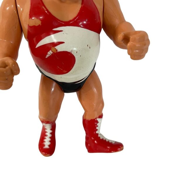WWF Hasbro Action Figure Typhoon Wrestler 1990s Collectible Toy Titan - Picture 3 of 4